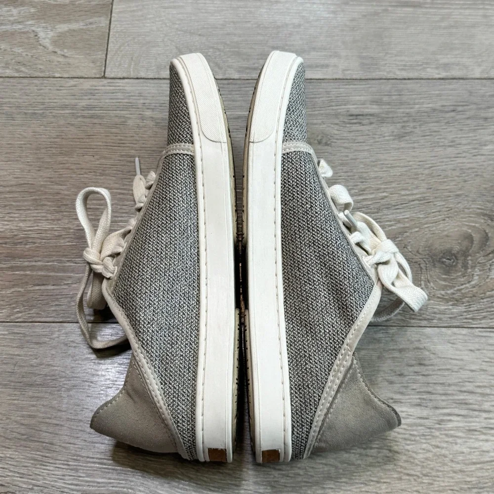 Olukai Pehuea Li Womens Tapa White Mesh Lace‎ Up Sneakers 20379-2020 Size 8